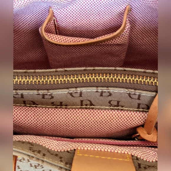 Dooney & Bourke Tan East West Tote - Picture 7 of 13